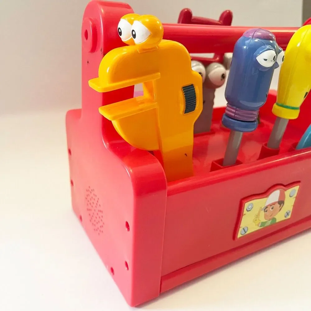 Disney Handy Manny Singing & Dancing Tool Box RARE 2007 Complete & Tested WORKS